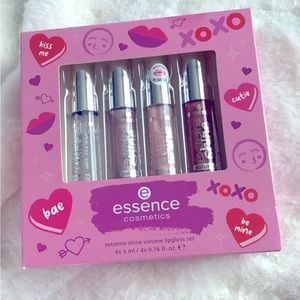 Essence Limited Edition Extreme Shine Volume 4 Lipgloss Set New In Box